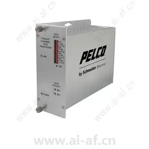 Pelco FTD4S1ST 4 Channel ST Fiber Transmitter Bidirectional Data