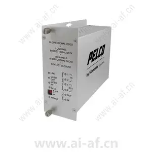 派尔高 Pelco FTV10D1A2S1FC 1 通道视频光纤发射器 FC 连接器