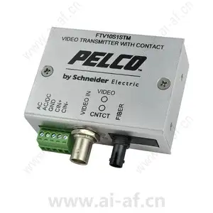 Pelco FTV10S1STM Miniature 1-Channel Fiber Transmitter with ST Connector