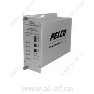 Pelco FTV40D2M1ST 4 Channel ST Video Fiber Transmitter Bidirectional