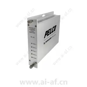 Pelco FTV40S1FC 4 Channel Video Fiber Transmitter FC Connector