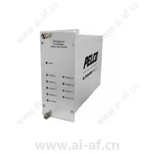 派尔高 Pelco FTV80M1ST 8 通道视频光纤发射器 带 ST 连接器