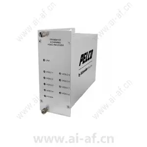 派尔高 Pelco FTV80S1ST 8 通道视频光纤发射器 ST 连接器
