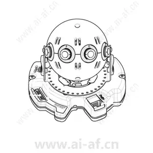 派尔高 Pelco IMM12036-E-BASE 12 MP 270° 全景环境破坏网络摄像机基础模块