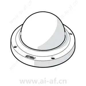 派尔高 Pelco IMMLD0-1 室内透明下半球白色