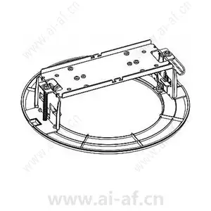 Pelco IMPICM-1ER Sarix Professional In-ceiling Mount for Environmental Dome Camera