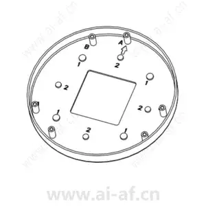 派尔高 Pelco IMV-AP 接线盒适配器板