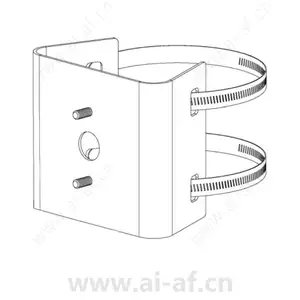 派尔高 Pelco OBE-03-OWA 室外杆式安装白色 适用于 Evolution 5 MP 360° 摄像机