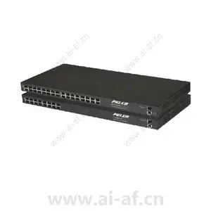 派尔高 Pelco POE8ATN-US 8 端口 IEEE802.3at 兼容 PoE 中跨
