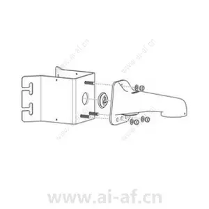 Pelco S-IMM-CM-P Outer Corner Mount for IMM Series IP Cameras Vandal Telegrey