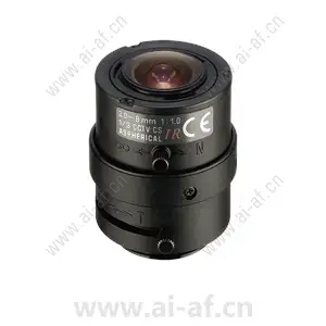 腾龙 TAMRON 13VM308ASIRII 1/3英寸 3-8mm F/1.0-Close 手动光圈 监控镜头 CS接口