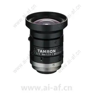 腾龙 TAMRON MA23F08V 2/3英寸 8mm F/2.4-16 手动光圈 机器视觉镜头 C接口