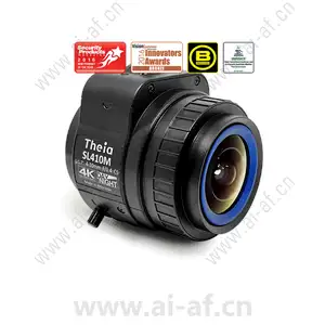 美国 Theia SL410M 4-10mm 4k 12 MP 日/夜 手动光圈 1/1.7 英寸 格式 CS 接口 镜头