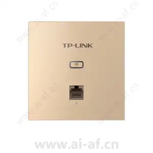 TP-LINK TL-AP1202GI-PoE薄款香槟金 AC1200双频千兆无线面板式AP