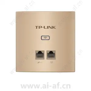 TP-LINK TL-AP300I-PoE薄款香槟金(方) 2.4GHz 300M无线面板式AP