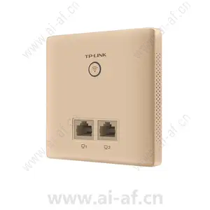 TP-LINK TL-AP306I-PoE 香槟金 300M无线面板式AP 香槟金