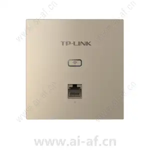 TP-LINK TL-AP450I-PoE薄款米兰金 2.4GHz 450M单频无线面板式AP
