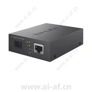 TP-LINK TL-FC314B-20 光纤收发器全千兆单模单纤1SC 4GE 20KM