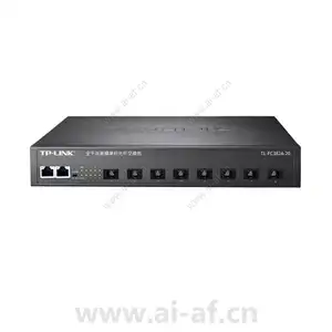 TP-LINK TL-FC382A-20 光纤交换机全千兆单模单纤8SC 2GE 20KM