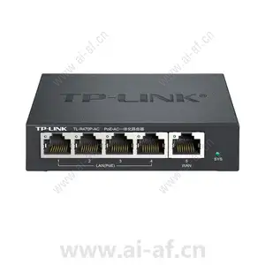 TP-LINK TL-R470P-AC PoE·AC all-in-one 100M Router 5 ports with machine capacity 30 manage 10 APs