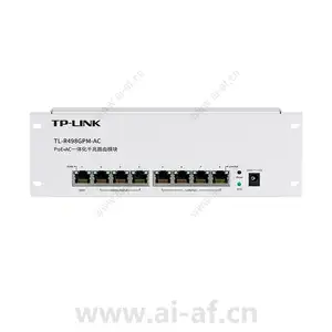 TP-LINK TL-R498GPM-AC PoE·AC千兆路由模块 8口 带机量30管20AP