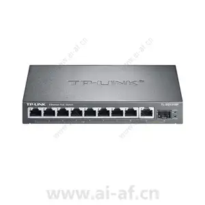 TP-LINK TL-SG1210P 10口千兆非网管PoE交换机 1GE 1SFP 8PoE 54W