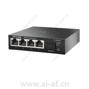 TP-LINK TL-SG2105 5口全千兆Web网管交换机 4GE 1SFP 二层