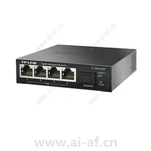 TP-LINK TL-SG2105P 5-port full gigabit web managed PoE switch 1SFP 4PoE 60W