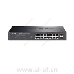 TP-LINK TL-SG2218P 18口全千兆网管PoE交换机 2SFP 16PoE 180W