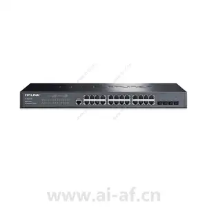 TP-LINK TL-SG3428 28口全千兆网管交换机 24GE 4SFP 二层