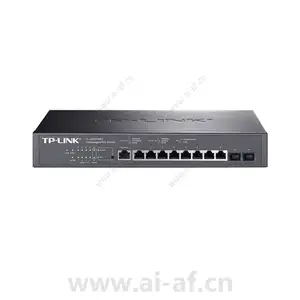 TP-LINK TL-SG5210PE 10口千兆三层网管PoE交换机 2SFP 8PoE 116W