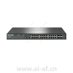 TP-LINK TL-SG5428PE 28口千兆三层网管PoE交换机4SFP 24PoE 370W
