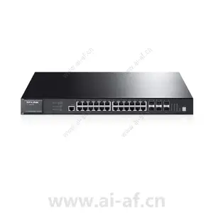 TP-LINK TL-SG6428Q 可堆叠三层网管交换机 24GE 4SFP 2SFP+