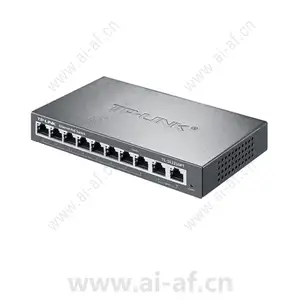 TP-LINK TL-SL1210PT gigabit uplink unmanaged PoE switch 2GE 1SFP 8PoE 124W