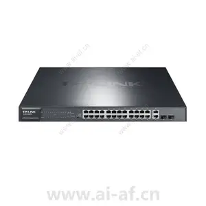 TP-LINK TL-SL1226PE 26口非网管PoE交换机 2GE 2SFP 24PoE 384W