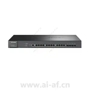 TP-LINK TL-ST5416 16口全万兆三层网管交换机 12*10GE 4*SFP+
