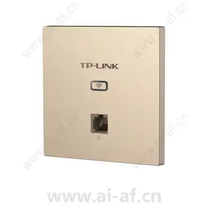 TP-LINK 普联 TL-XAP1802GI-PoE 薄款香槟金（方） AX1800双频千兆Wi-Fi 6无线面板式AP