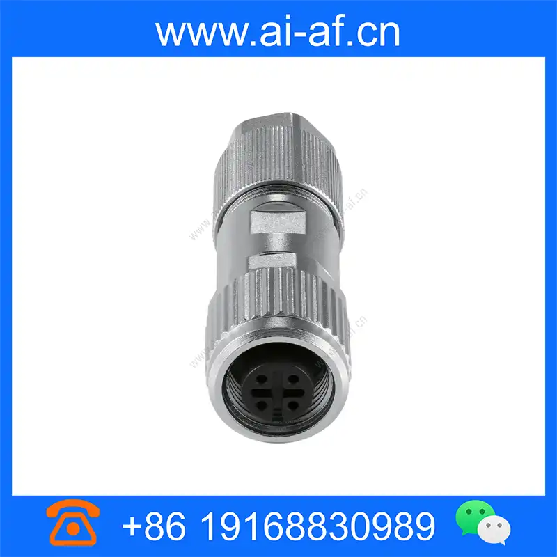 TP-LINK TL-M12A4-F M12 A-Code 4 Pin Female Connector tl-m12a4-f_img_00.webp