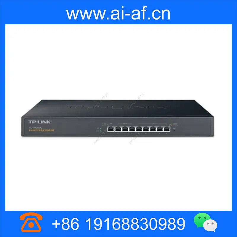 TP-LINK TL-R4299G Multi-WAN Gigabit VPN Router 9 ports with machine capacity 100 manage 30 APs tl-r4299g_img_00.webp
