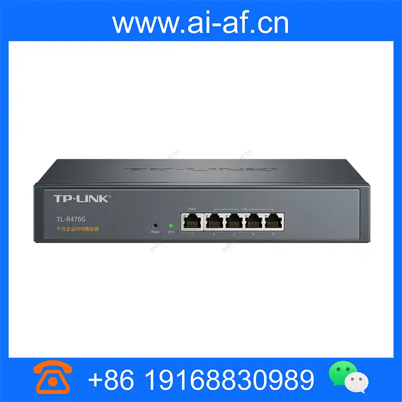 TP-LINK TL-R476G Gigabit Enterprise VPN Router 5 ports with machine capacity 80 manage 30 APs tl-r476g_img_00.webp