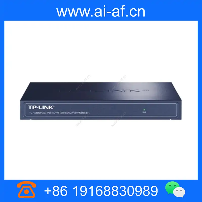 TP-LINK TL-R489P-AC PoE·AC 100M VPN Router 9 ports with machine capacity 30 manage 10 APs tl-r489p-ac_img_00.webp