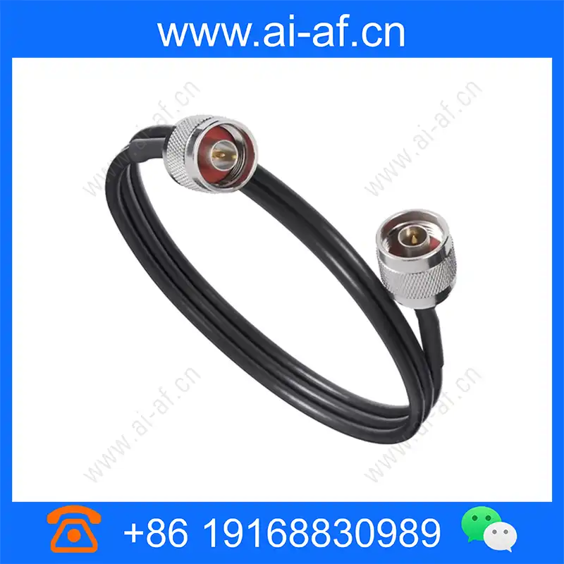 TP-LINK TL-RFC141-2NM-1 AP antenna cable dual N-type male coaxial cable 1 meter long tl-rfc141-2nm-1_img_00.webp