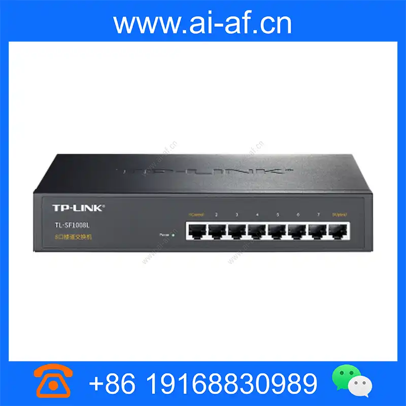 TP-LINK TL-SF1008L 8-port 100M Corridor switch Iron Shell Layer 2 supports port isolation tl-sf1008l_img_00.webp