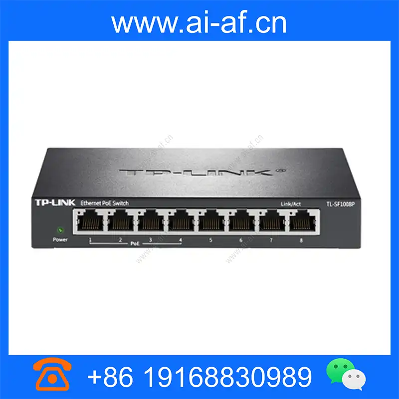 TP-LINK TL-SF1008P 8-port 100M unmanaged PoE switch 4FE 4PoE 57W iron shell tl-sf1008p_img_00.webp