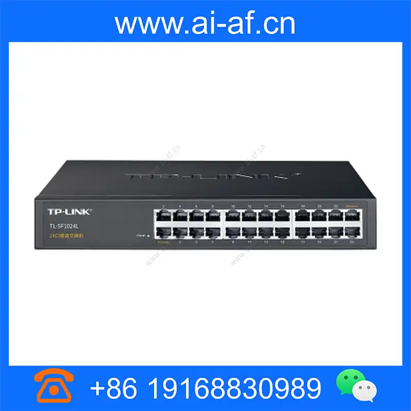 TP-LINK TL-SF1024L 24-port 100M Corridor switch iron shell layer 2 supports port isolation tl-sf1024l_img_00.webp