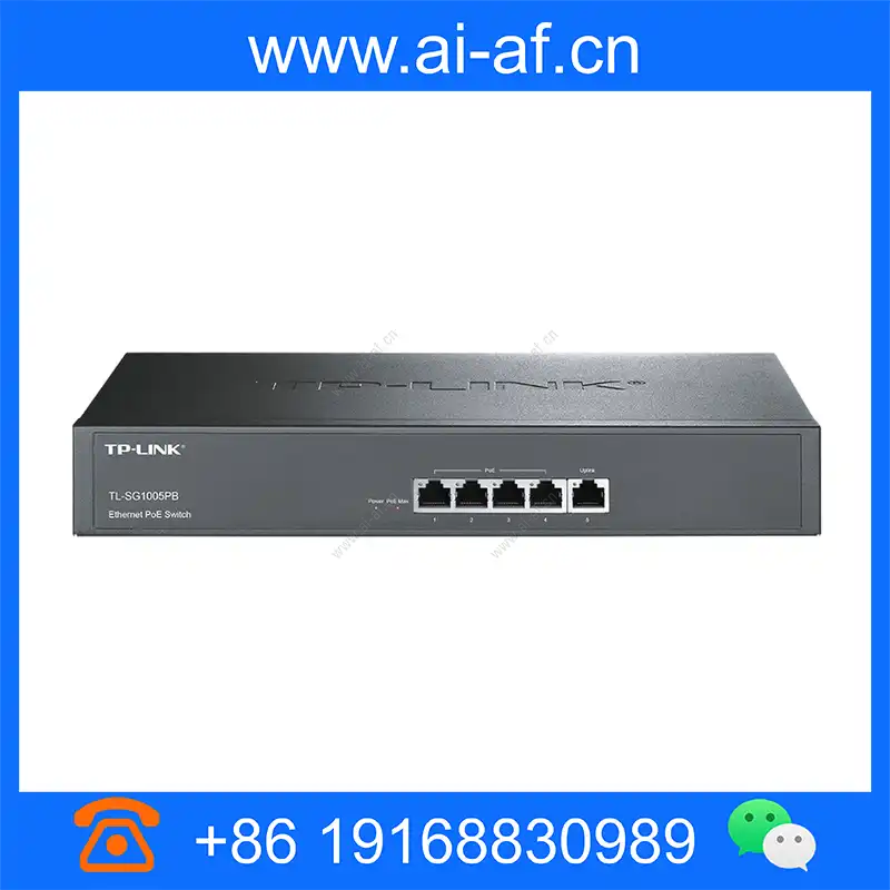 TP-LINK TL-SG1005PB 5口全千兆非网管PoE交换机1GE 4PoE铁壳242W tl-sg1005pb_img_00.webp