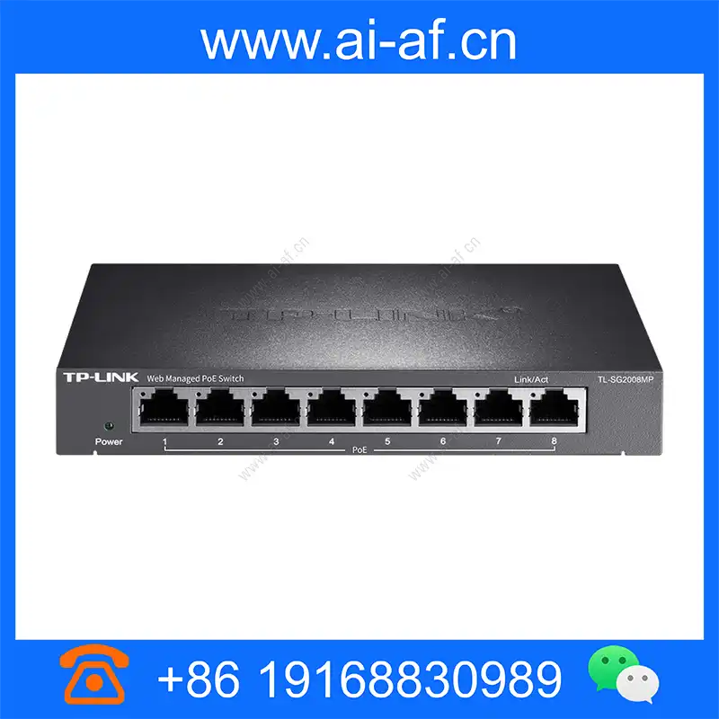 TP-LINK TL-SG2008MP 8-port full gigabit web managed PoE switch 8PoE 54W iron shell tl-sg2008mp_img_00.webp