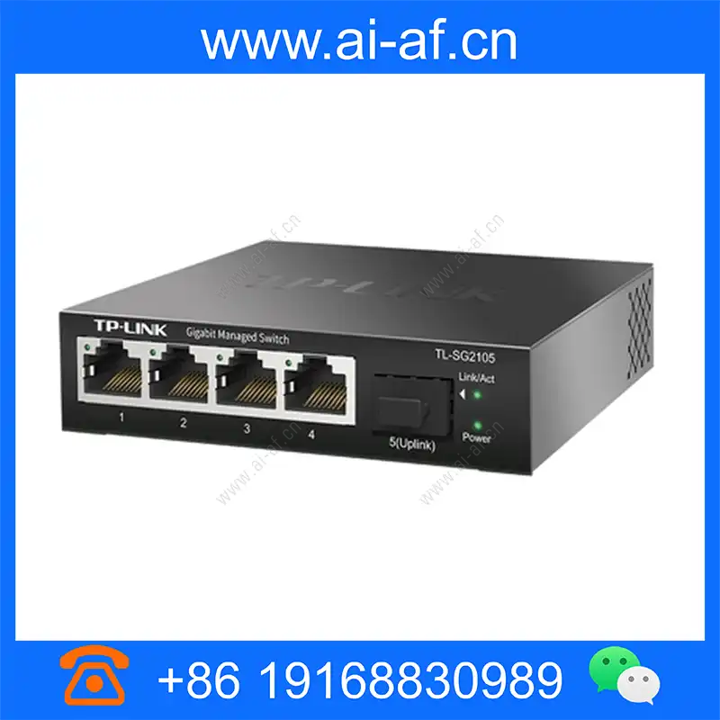 TP-LINK TL-SG2105 5-port full gigabit web managed switch 4GE 1SFP layer 2 tl-sg2105_img_00.webp