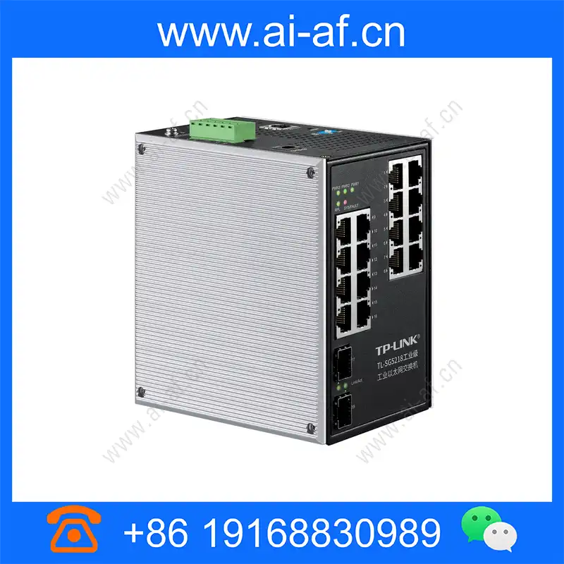 TP-LINK 普联 TL-SG5218工业级 环网三层网管工业交换机 tl-sg5218-industrial-grade_img_00.webp