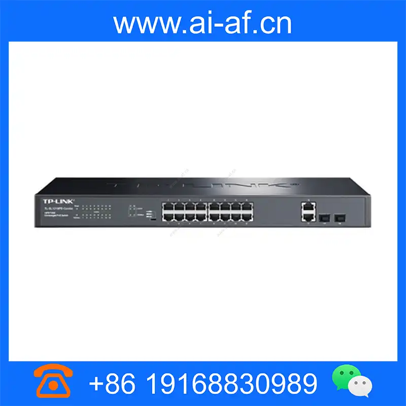 TP-LINK TL-SL1218PE-Combo unmanaged PoE switch 2GE 2SFP 16PoE 235W tl-sl1218pe-combo_img_00.webp